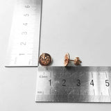 925 Sterling Silver Zirconia Stud Earrings Romantic Gift