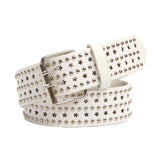 Studded Waist Belts for Jeans Pants Star Wide Belt Cowgirl Body Jewelry