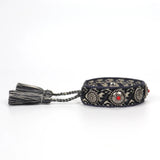 Studded Woven Friendship Bracelets Adjustable Rope Bangle