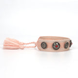 Studded Woven Friendship Bracelets Adjustable Rope Bangle