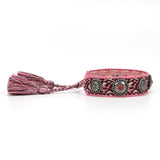 Studded Woven Friendship Bracelets Adjustable Rope Bangle