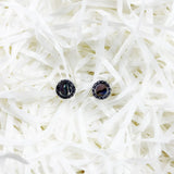Abalone Mother-of-pearl Studs Earrings 925 Silver