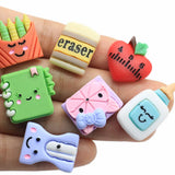 Resin School Supplies Flatback Tiny Eraser Cabcohon