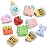 Resin School Supplies Flatback Tiny Eraser Cabcohon