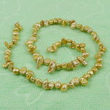 Champagne Baroque Loose Beads 4-9MM DIY Jewelry Women Gift