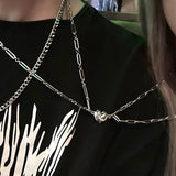 Splicing Magnets Love Couple Necklace