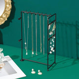 Space Saving Jewelry Display Rack Multi-hooks Jewelry Storage