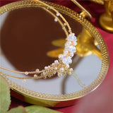 Stylish Pearl Accessories 14k Plated Women's Collar