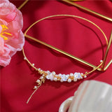 Stylish Pearl Accessories 14k Plated Women's Collar