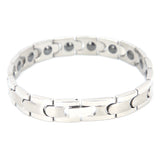 Stylish Couple Magnet Bracelet Titanium Steel Health Care Bracelet for Men