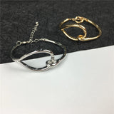 Rhodium Plating T O Bar Bracelet For Women