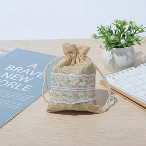Stylish Lace Drawstring Bag for Jewelry & Gifts