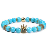 Men Rhinestone Beaded Bracelet Lightweight Women Bangles