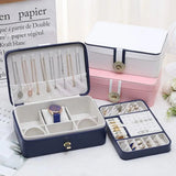 Stylish Earring Storage Box Necklace Display Organizer Case