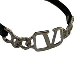 Fashion Choker Collar Necklace with Metal Letters