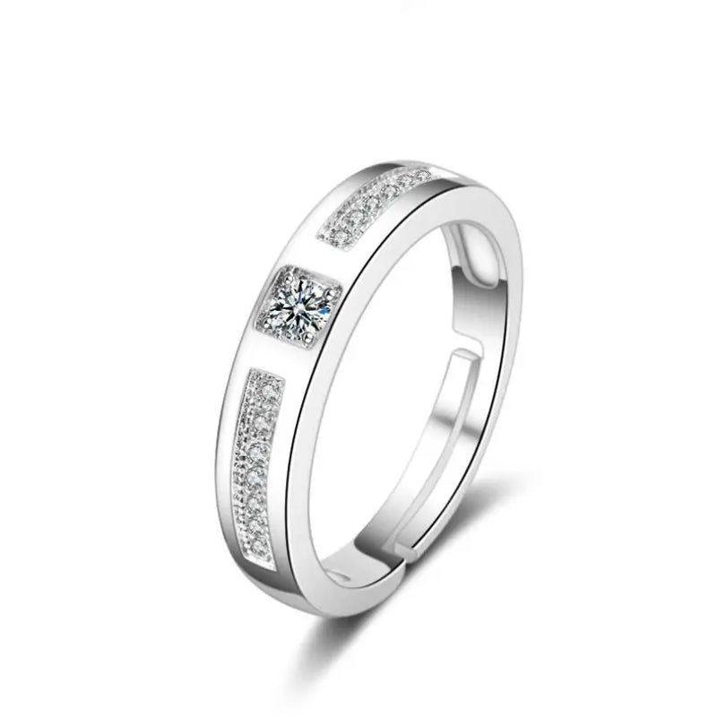 Zircon Wild Lover Opening Ring - Stylish Design