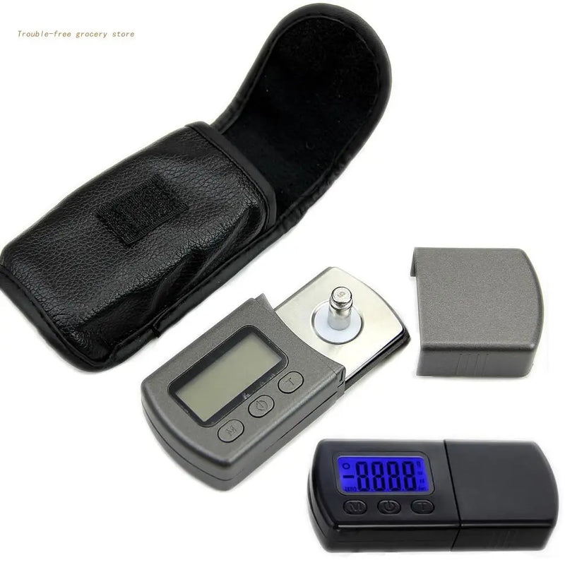Digital Turntable Stylus Force Scale Gauge Tester 0.01/5g LCD Backlight