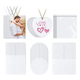 Sublimation Air Freshener Blanks DIY Scented Sheets Car Pressed Felt
