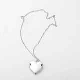 Angel Wings Locket Photo Necklace Pendants Transfer Printing Jewelry