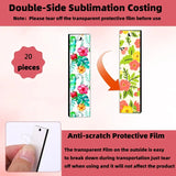 Sublimation Blank Earrings Kit - Rectangle Heat Transfer Earrings
