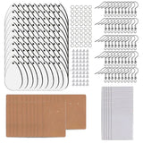 250 Sublimation Blank Teardrop Earrings with Hooks