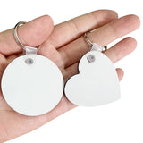 Sublimation Blank Keychains Double-Side Print Keyring