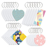 Sublimation Blank Keychains Double-Side Print Keyring