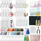 Sublimation Earring Blanks with Hooks and Tassels