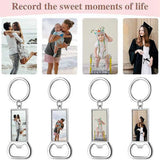 Metal Bottle Opener Blank Keychains for Family DIY