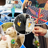 Sublimation Keychain Blanks DIY Key Chains For Crafts