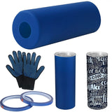 Silicone Bands Sleeve Kit for Sublimation Tumblers 20 oz Skinny