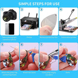 Sublimation Earring Blanks with Hooks Rings Pliers