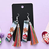 Sublimation Earring Blanks with Hooks Rings Pliers