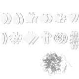 Sublimation Earring Heat Transfer Wire Hooks Earrings Unfinished Teardrop