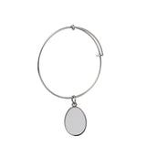 Sublimation Double-Sided Oval Bracelets 10pcs/lot A0044