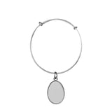 Sublimation Double-Sided Oval Bracelets 10pcs/lot A0044