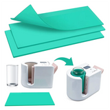 Green Silicone Mug Wrap for Heat Press Sublimation Machine, 3 Thicknesses