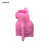Succulent Flower Pot Silicone Mold Big Head Doll Resin Casting Mold