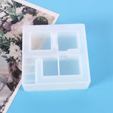 Silicone Succulent Flower Potted Mold for Epoxy Resin Jewelry