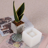 Succulent Plant Flower Pot Silicone Mold Soap Bottle Ashtray Candle Holder