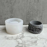 Succulent Plant Pot Silicone Mold - Pen Holder Storage Cup