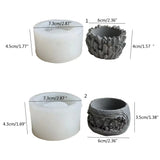 Succulent Plant Pot Silicone Mold - Pen Holder Storage Cup