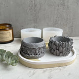 Succulent Plant Pot Silicone Mold - Pen Holder Storage Cup