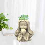 Succulent Planter Silicone Mold Cement Gypsum Epoxy Resin Casting Mold