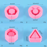 Succulents Flower Pot Resin Mold for DIY Garden Concrete Crafts