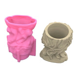Resin Succulents Flower Pot Mold for DIY Home Decor