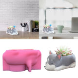 Succulents Flower Pot Resin Silicone Mold - DIY Home Decor