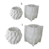 Resin Succulent Flower Pot Silicone Mold for DIY Garden Plant Holder