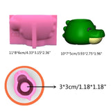 Succulents Flower Pot Resin Silicone Mold for DIY Garden Flower Pot