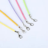 Suede Cord 3mm 100pcs Mix Colour Velvet Cord Necklace Rope